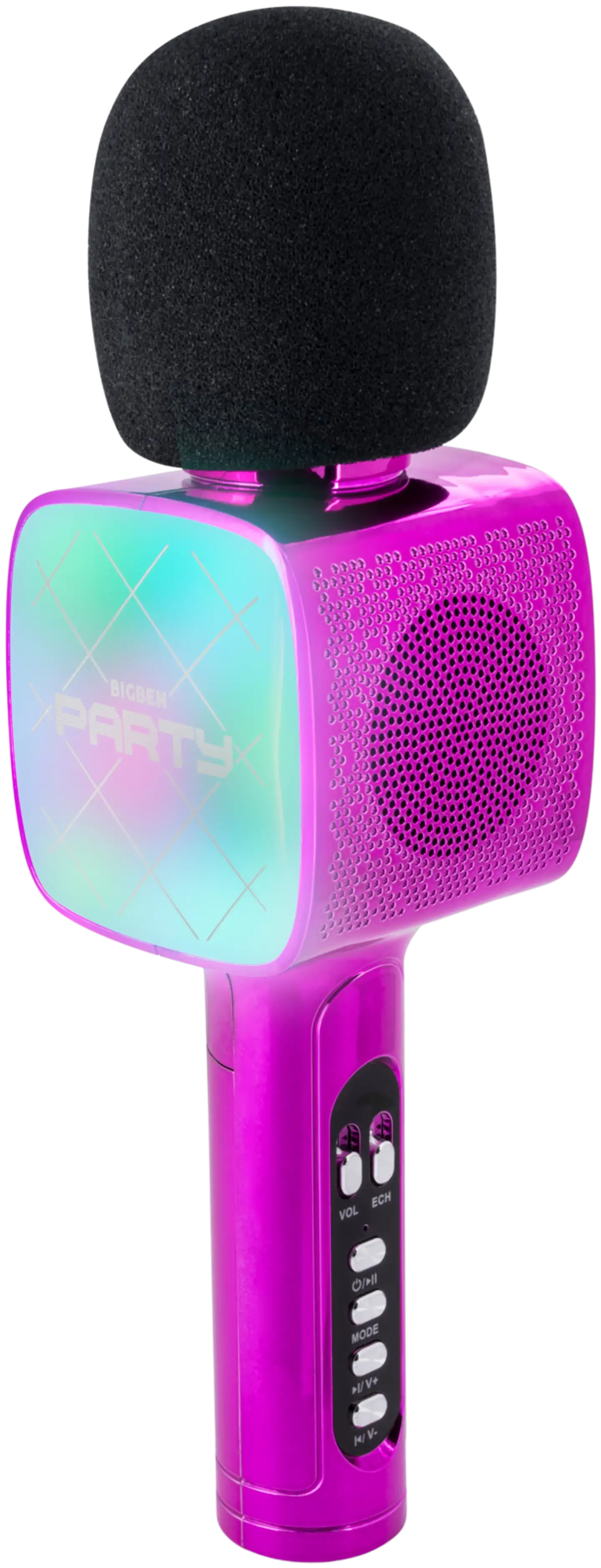 BigBen karaokemikrofoni Bluetooth yhteydellä pinkki - 5