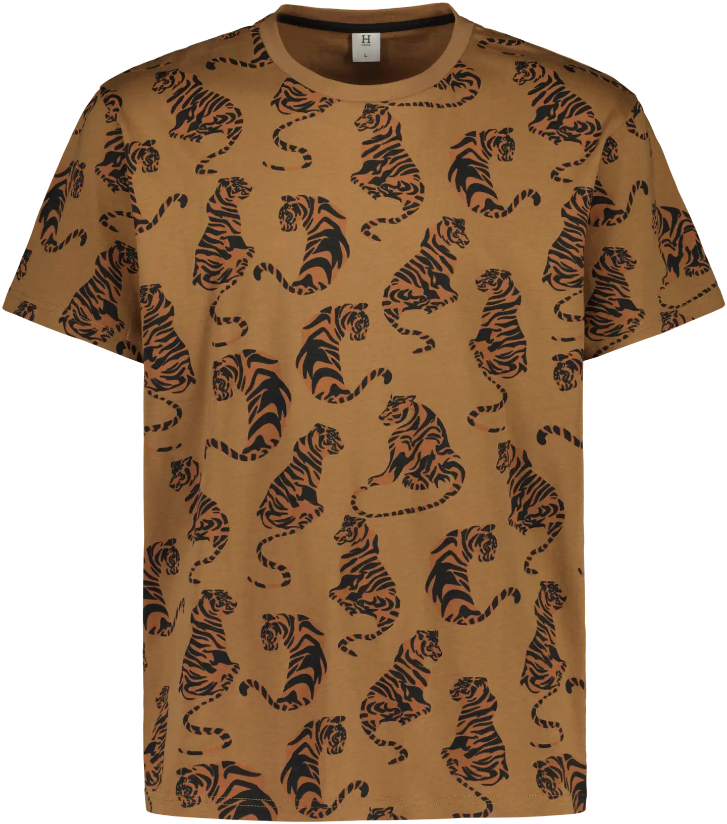 House miesten shortsipyjama 191H162630 - Brown - 2