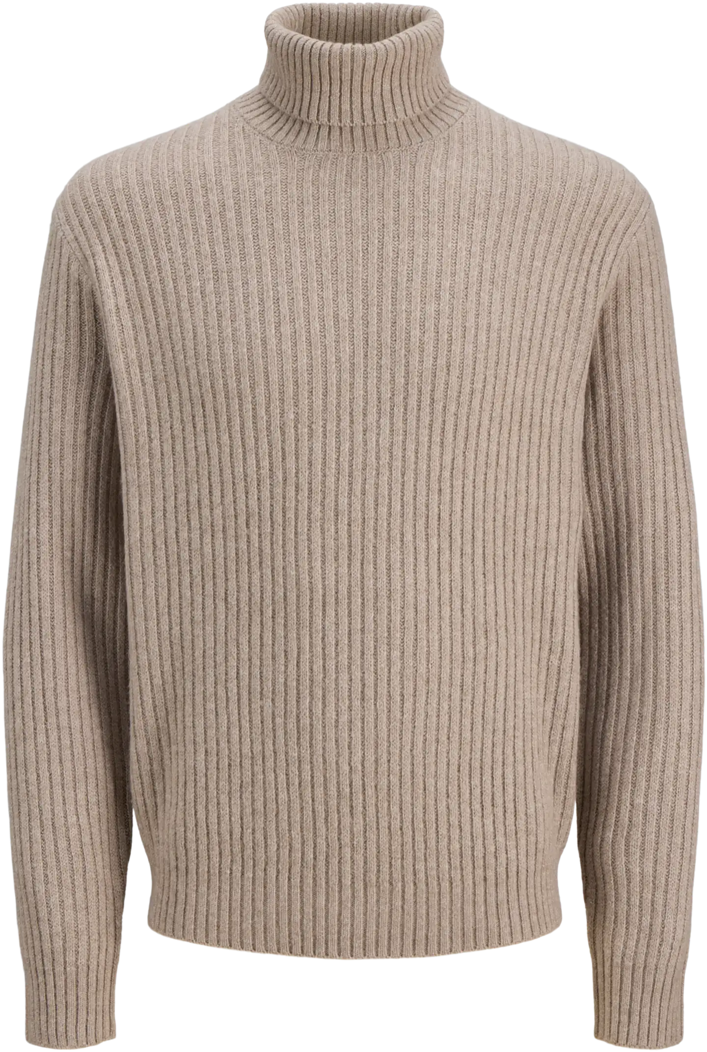 JJ Rebel miesten neulepusero JREBFREY - Roasted Cashew - 1