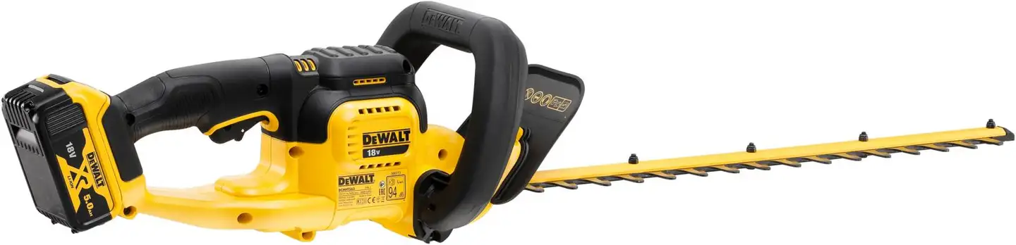 Dewalt 18v xr hiiliharjaton pensasleikkuri 55cm, 1x5ah - 2