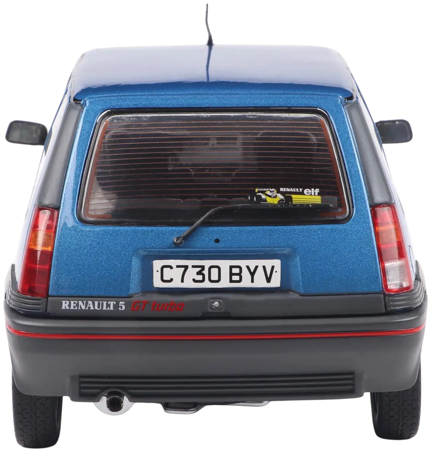 Solido 1:18 Renault 5 GT Turbo MK1 Alpine blue, keräilyauto, pienoismalli - 4
