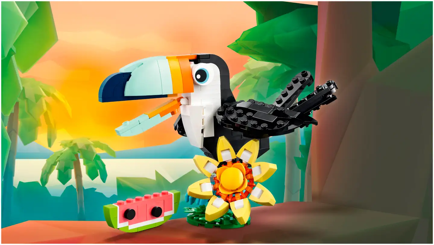 LEGO Creator 31173 Villieläimet: trooppinen tukaani - 8