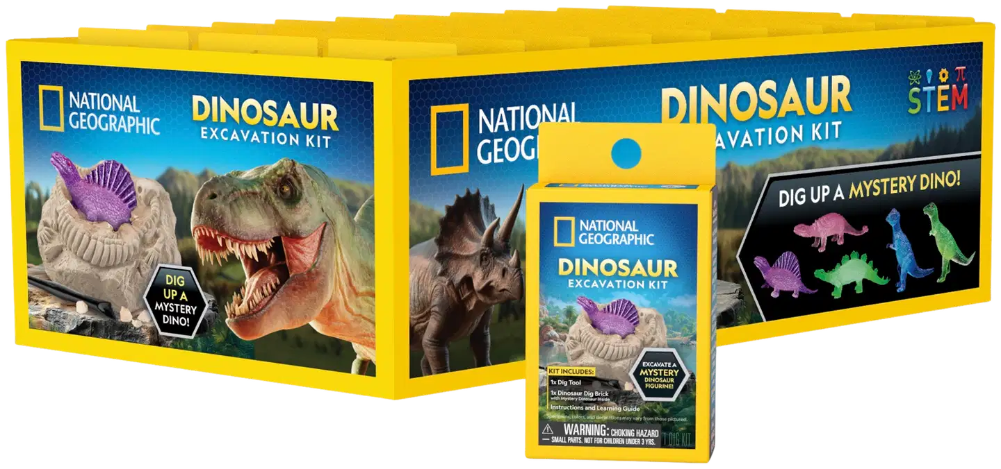 National Geographic Mini Dinosauruskaivauspkt.