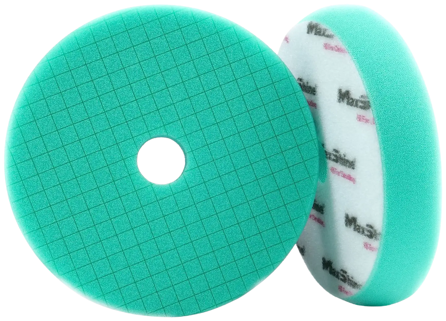 Maxshine Cross Cut kiillotuslaikka 6", vihreä – vaahtomuovi, tehokas naarmujen ja pyörrejälkien poistoon, rotary- ja epäkeskokoneisiin - 1