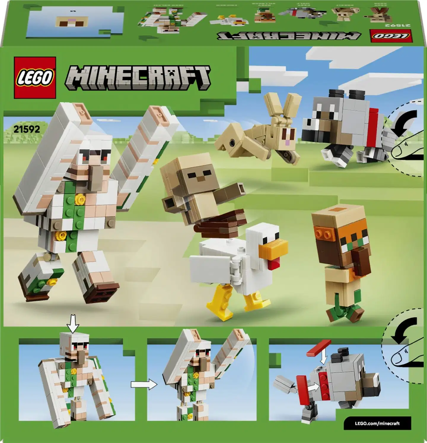 LEGO® Minecraft 21592 Kanajockey ja hyökkäys aavikolla - 4