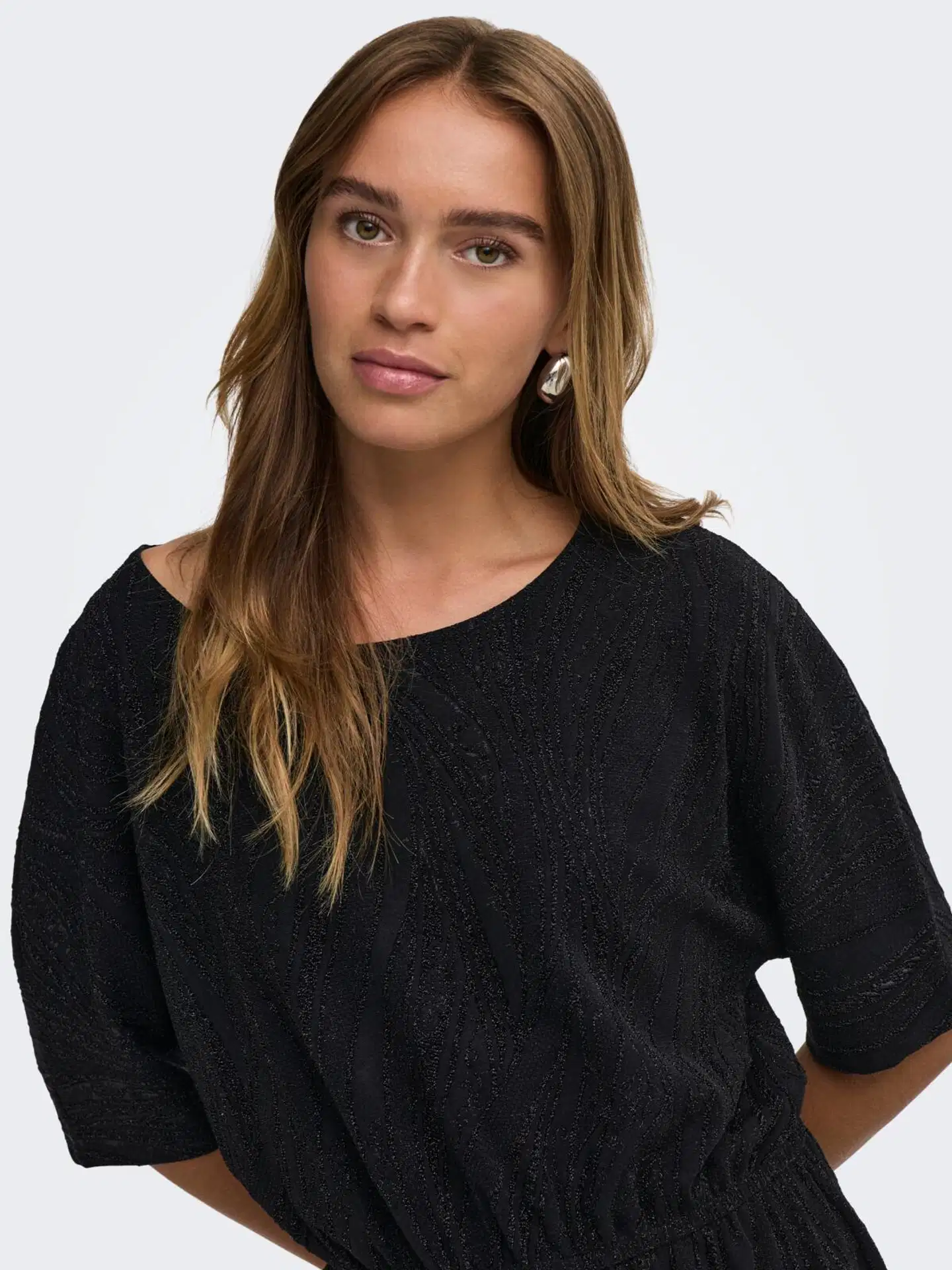 JDY naisten mekko Jdykiwi - Black GLITTER - 7