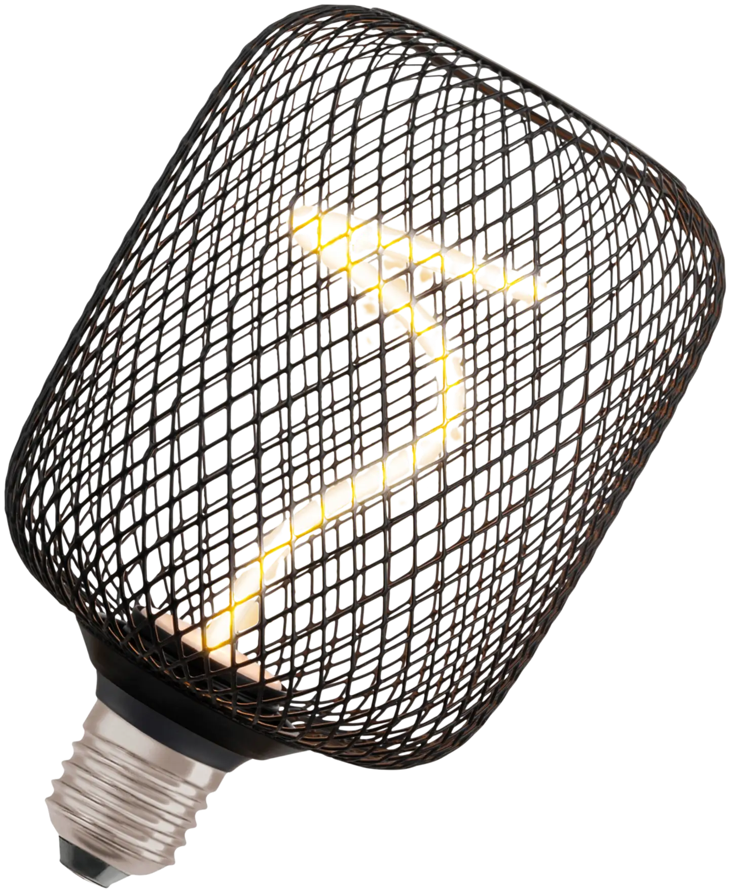 OSRAM LED-sisustuslamppu Decor Spiral Square 100mm 3,5W 130lm 1800K E27 musta - 1