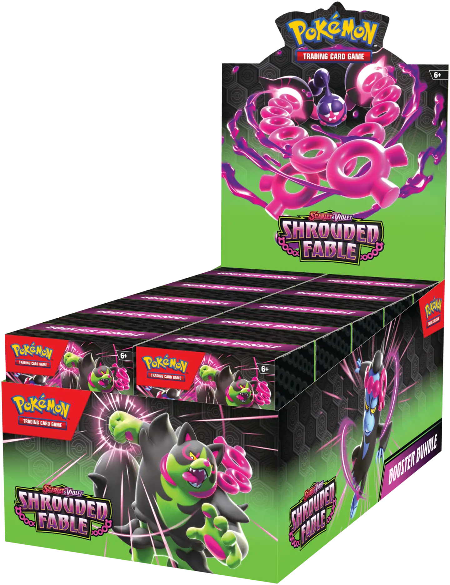 Pokemon Booster Bundle Shrouded Fable keräilykortit - 6