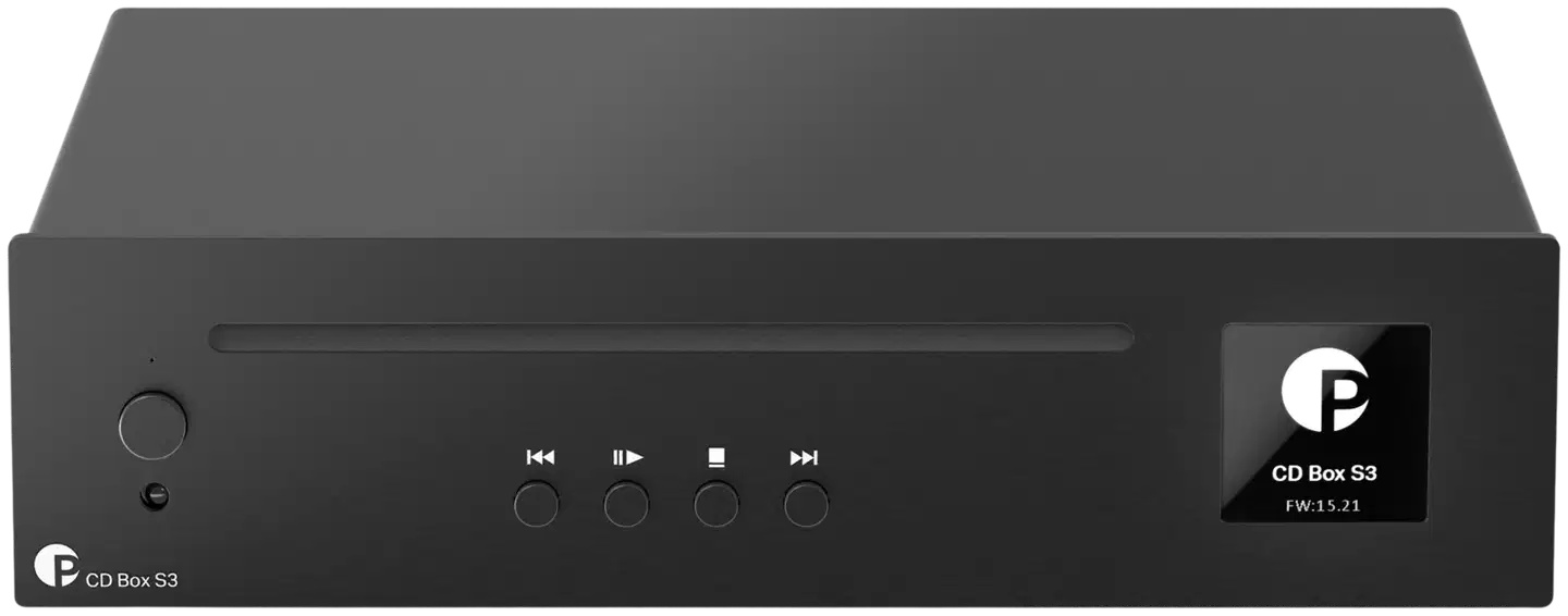 Pro-Ject CD Box S3 musta - 2