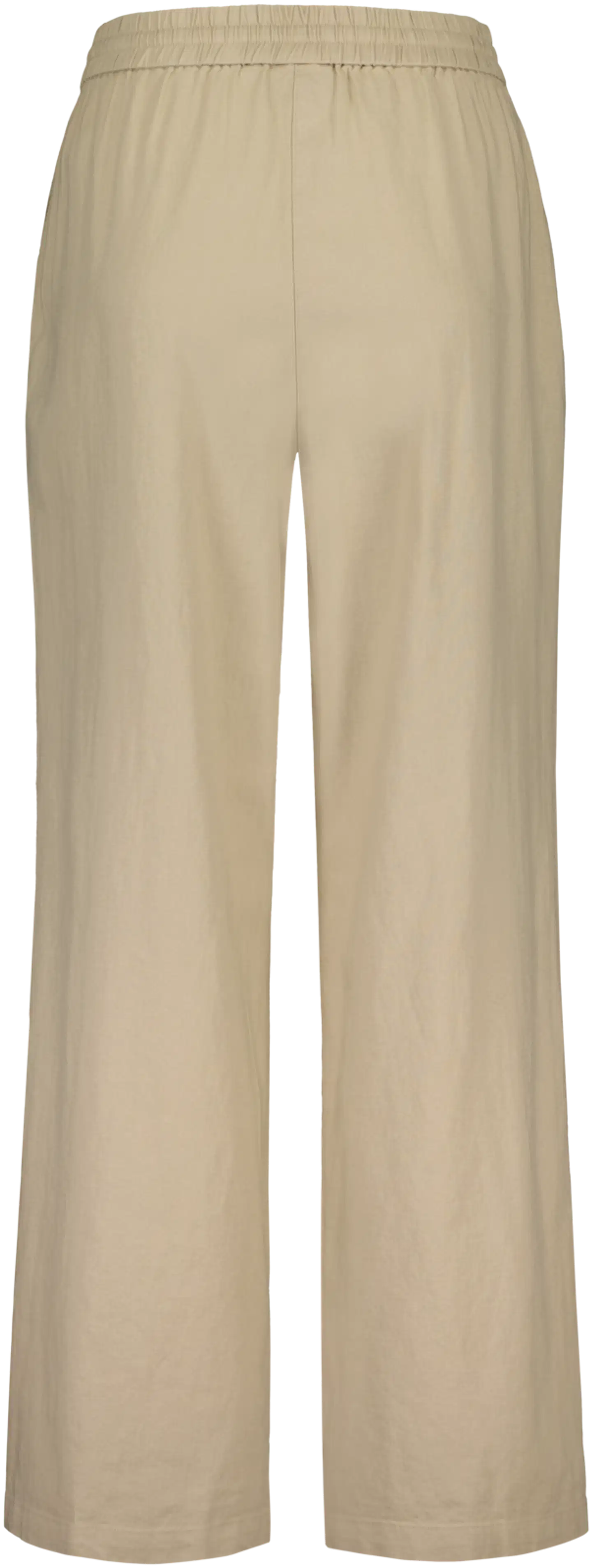 Finlayson naisten pellavahousut - Taupe - 2