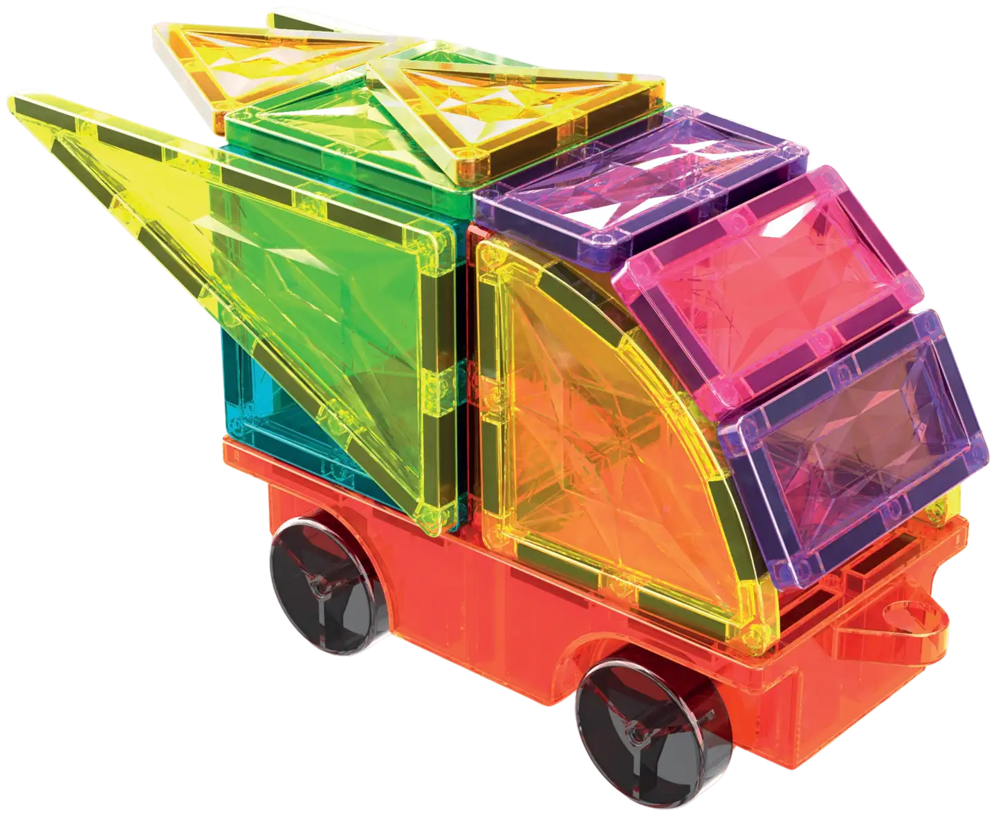 Geomag Magnetic Tiles Gems vehicles -rakennussetti - 7
