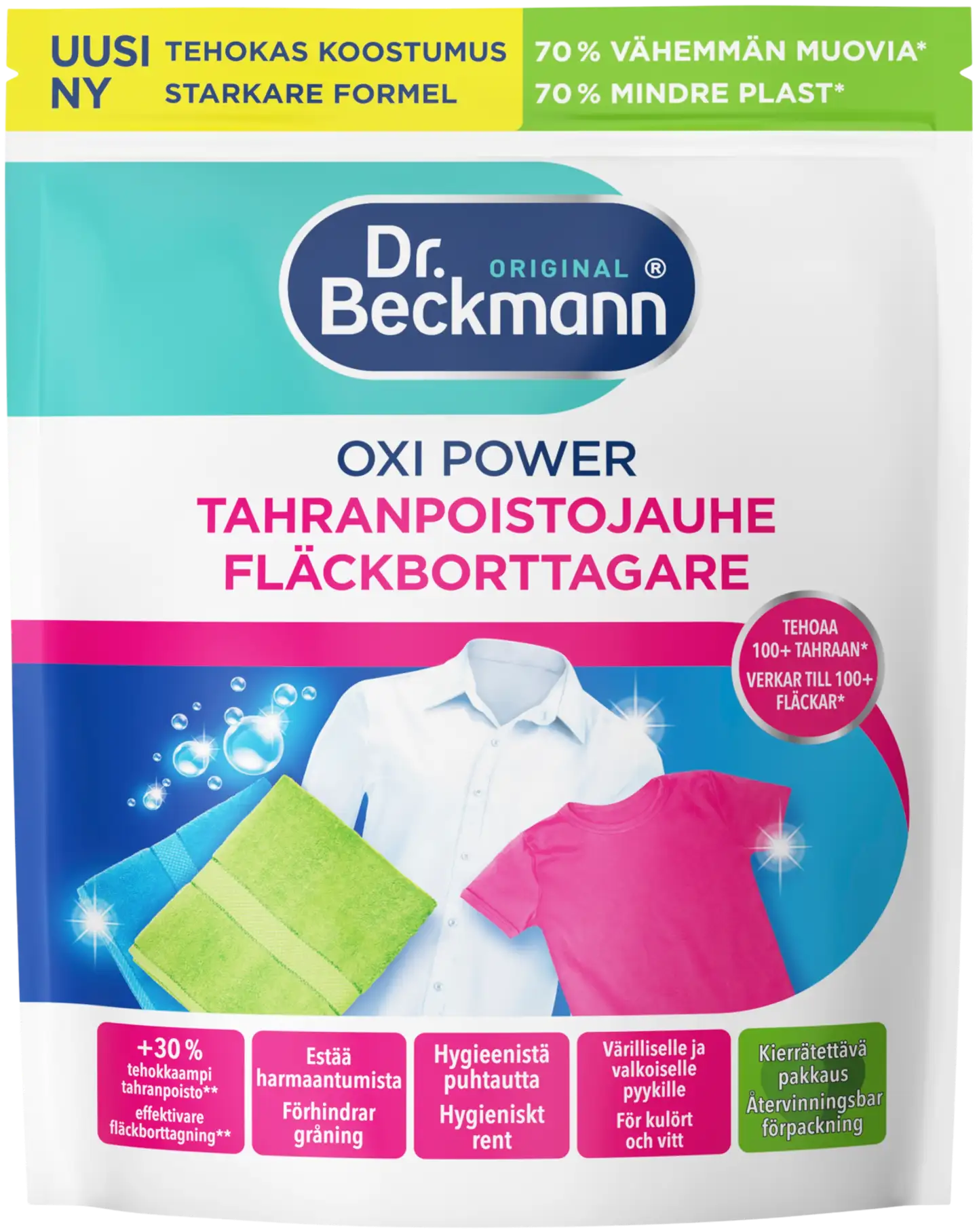 Dr Beckmann Oxi Power Tahranpoistojauhe 400 g