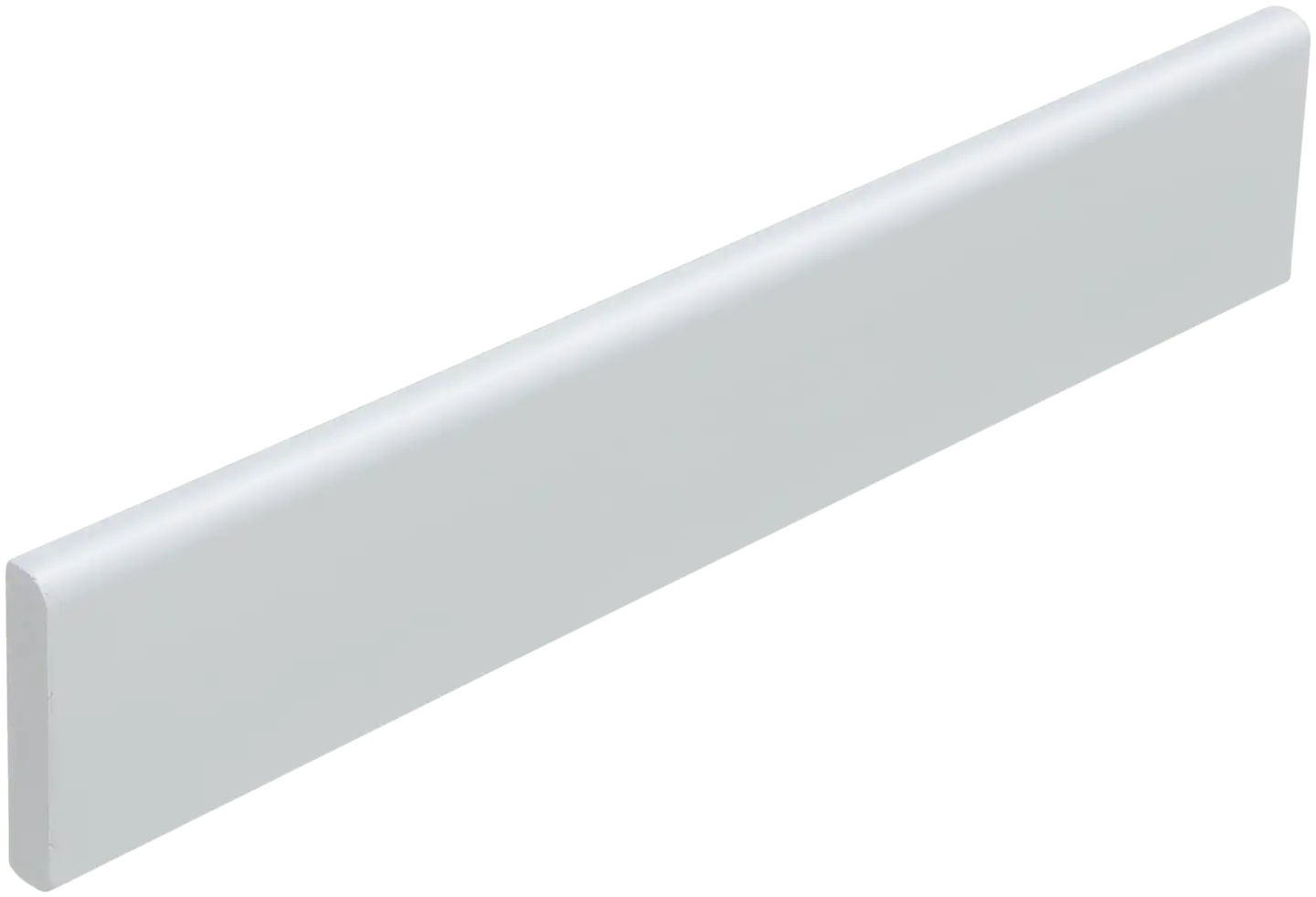 Etureunalista Pvc 9x43mm x 2,5m 1R valkoinen