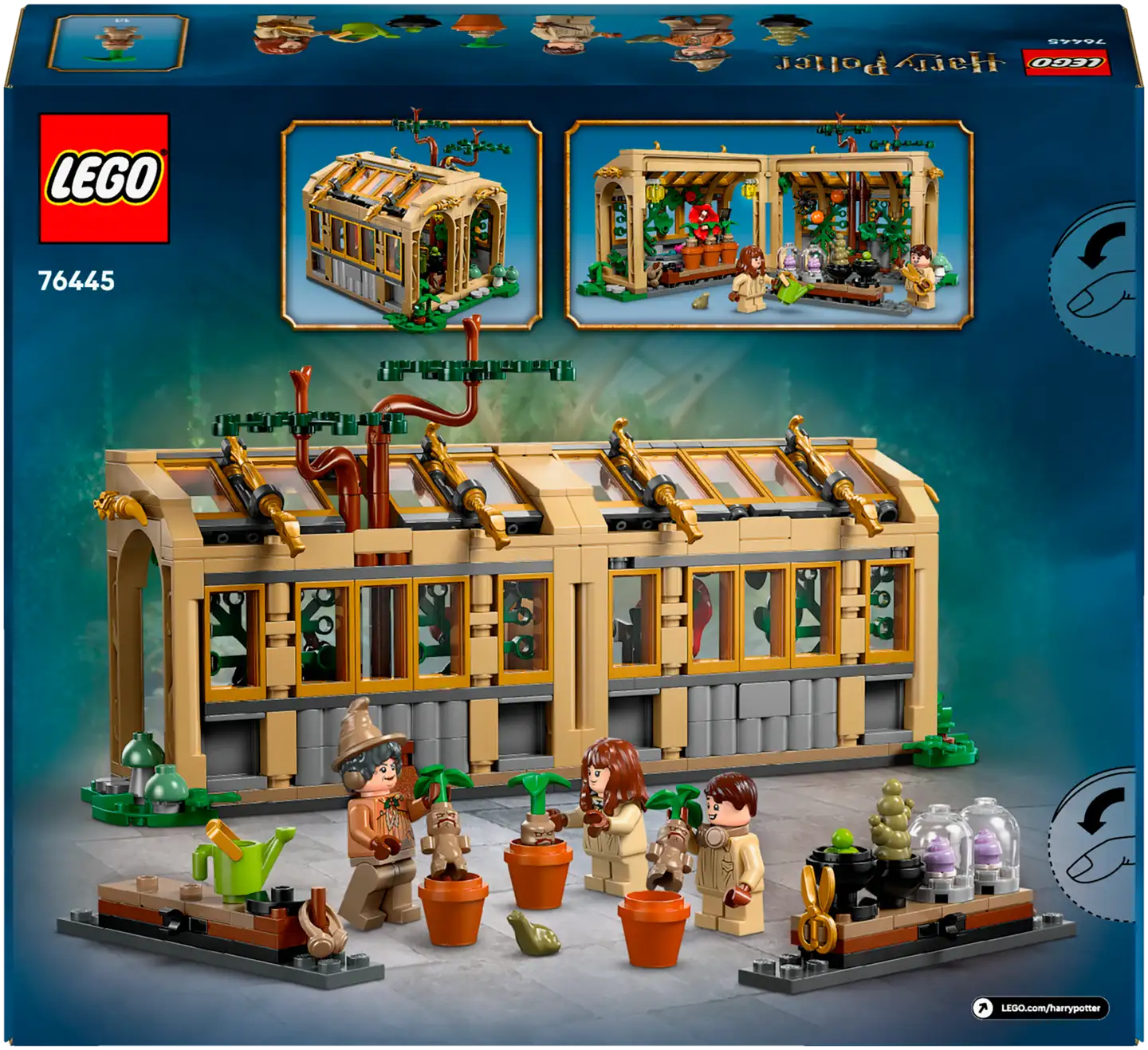 LEGO® Harry Potter TM 76445 Tylypahkan linna: Yrttitieto - 3
