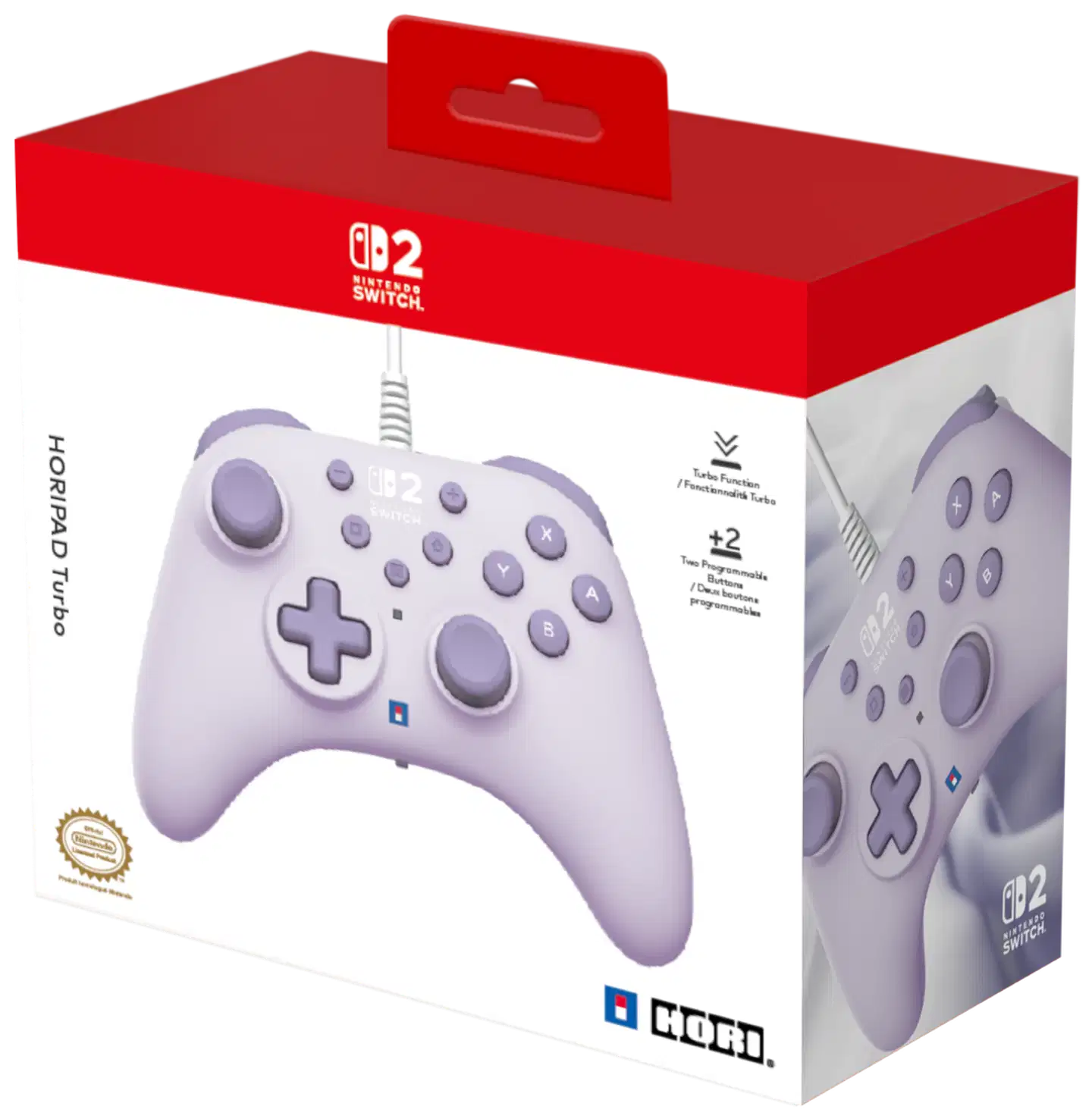 Horipad Turbo Switch 2 ohjain, laventeli - 3
