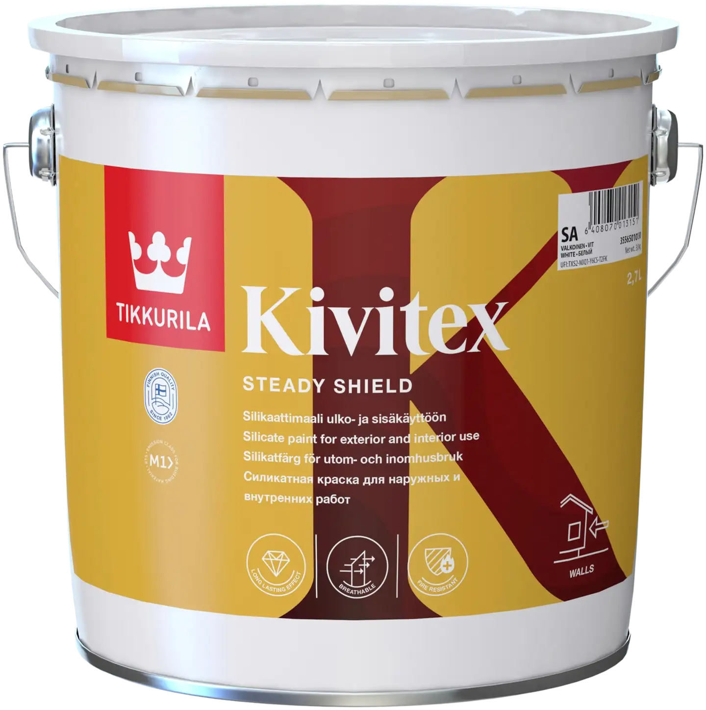 Tikkurila Kivitex Sa 2,7l Silikaattimaali