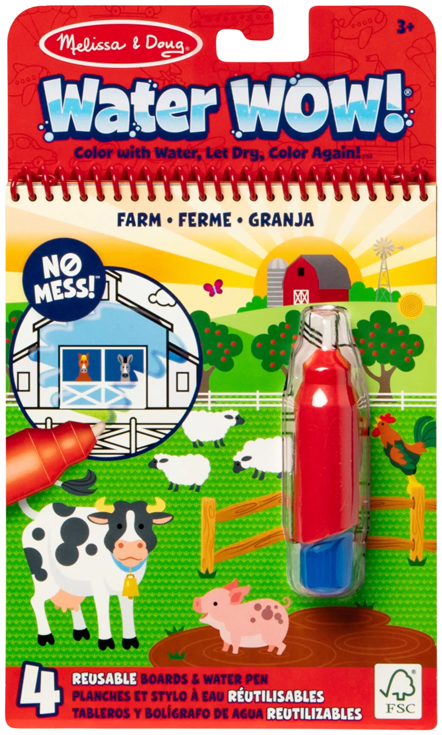 Melissa&Doug Water Wow! vesimaalaussetti, erilaisia - 4