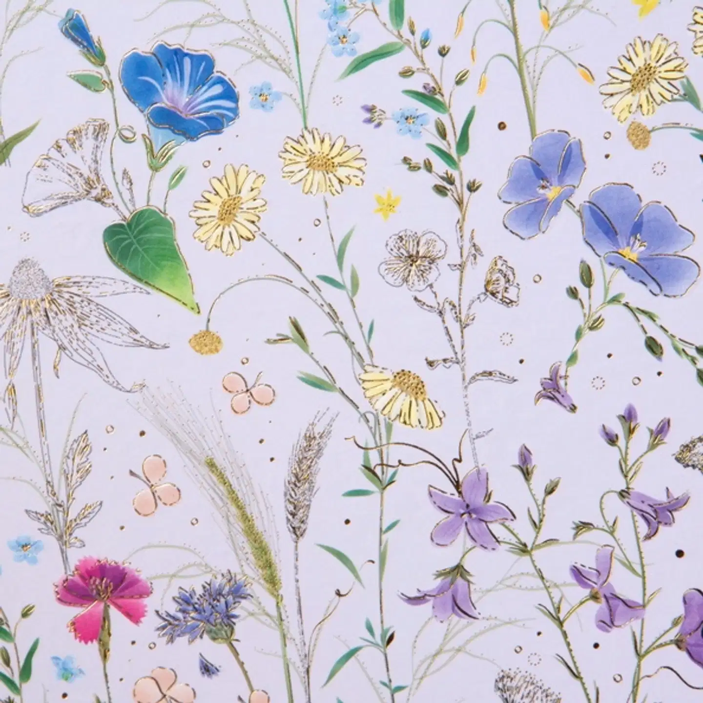 Goldbuch summer meadow lila muistikirja A5/200 - 3