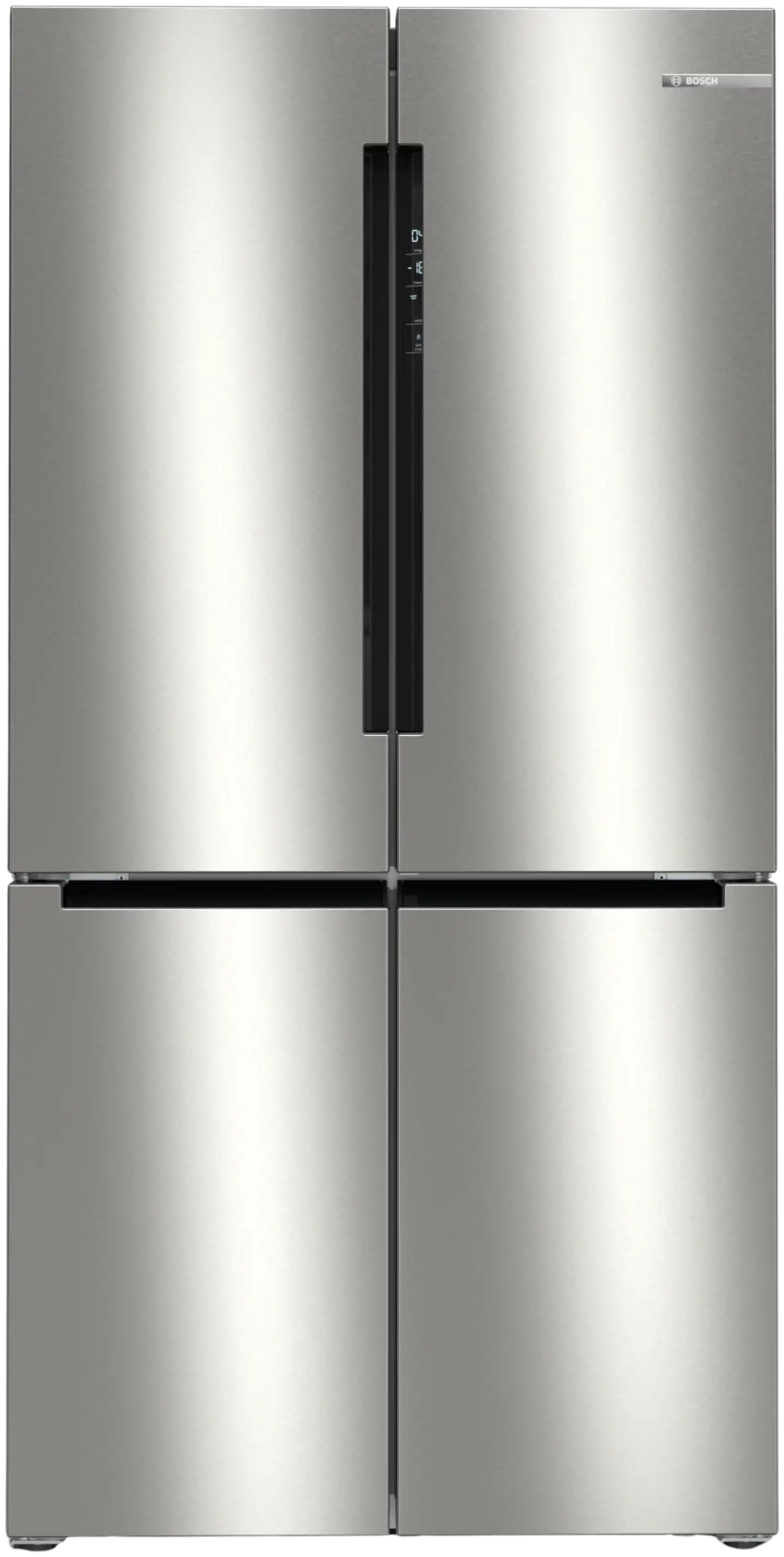 Bosch Serie 4 French door -jääkaappipakastin 4 ovea 183 x 90.5 cm teräs - 1