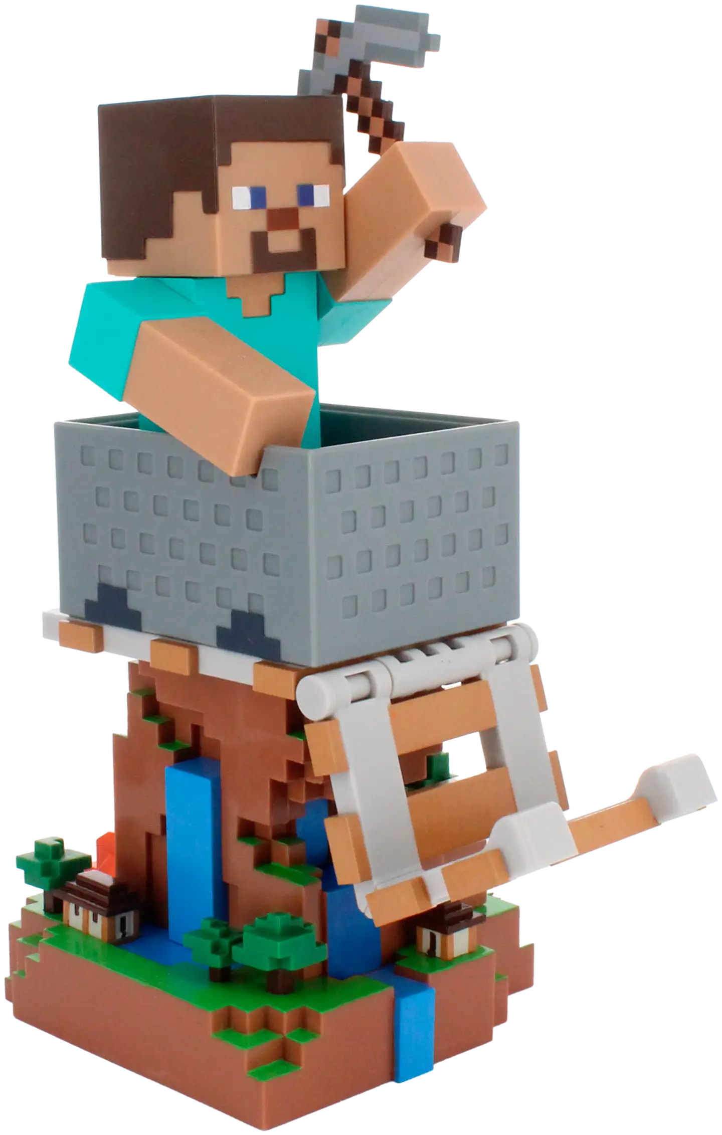 Cable Guys Ohjain/puhelinteline Minecraft Steve - 1