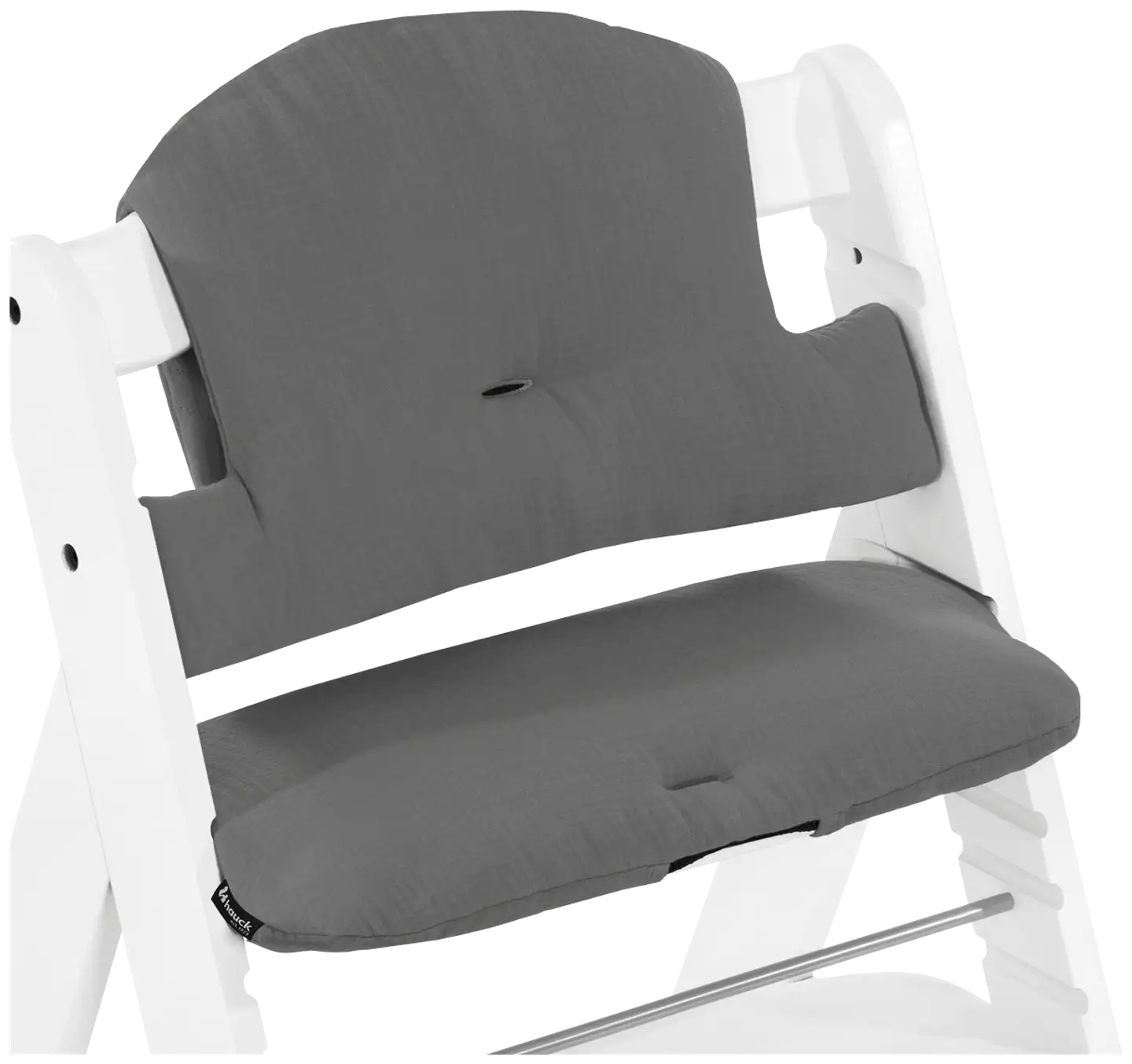 Hauck pehmustesetti syöttötuoliin Highchair Pad tummanharmaa - 3