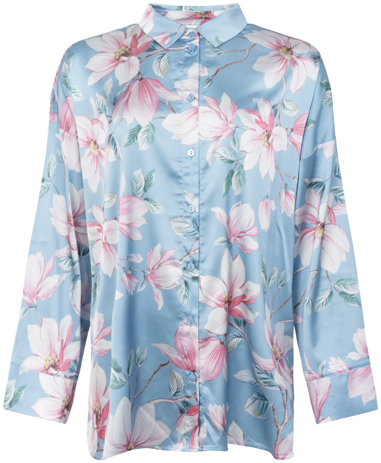 Dorina naisten pyjaman paita Bella FXTO0031 - Floral print - 1