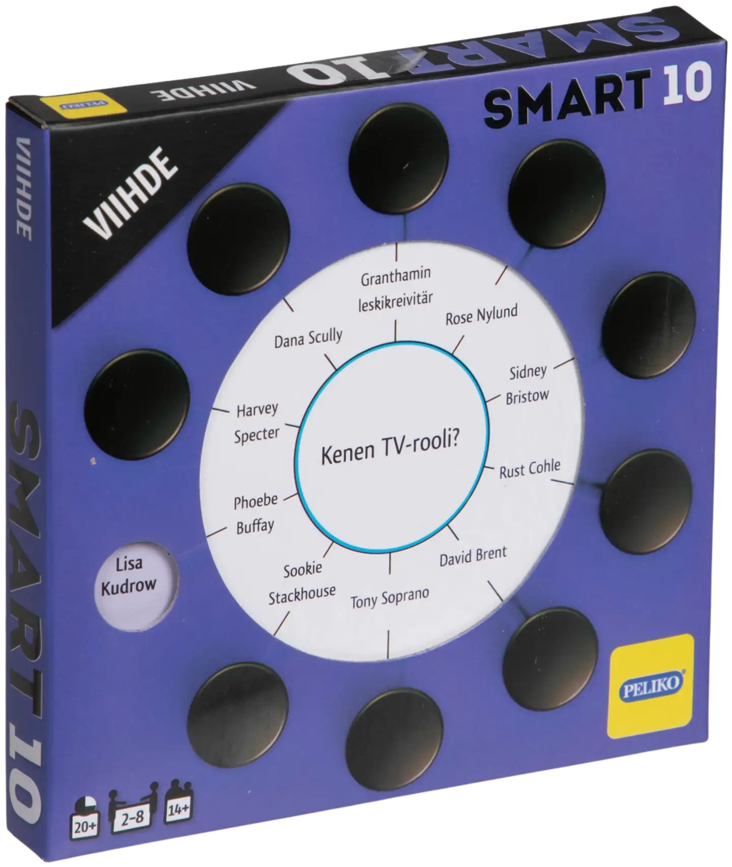 Peliko Smart10 teemakysymykset, erilaisia - 5