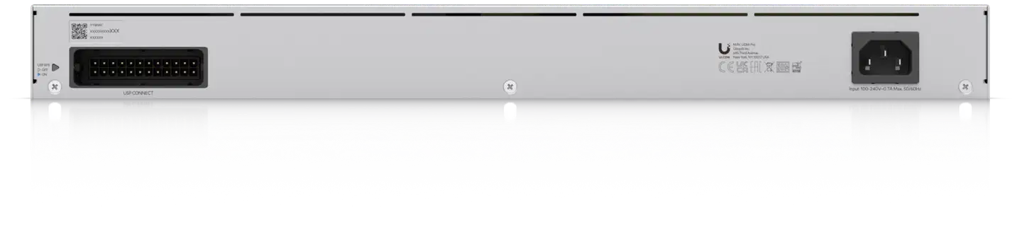 Ubiquiti 1U räkkiasenteinen 10 Gbps yhdyskäytävä HDD-laajennuksella UDM-PRO - 4