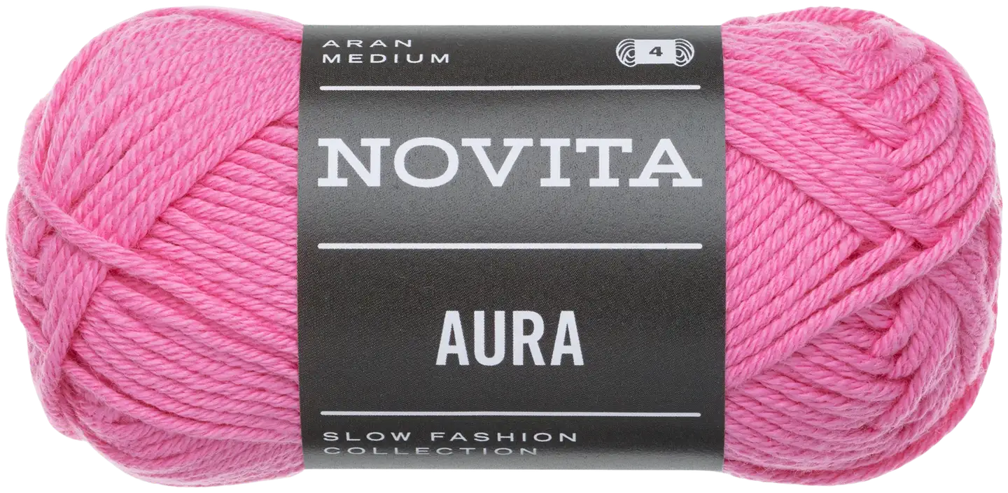 Novita puuvillalanka Aura 50 g ihastus 5221 - 1