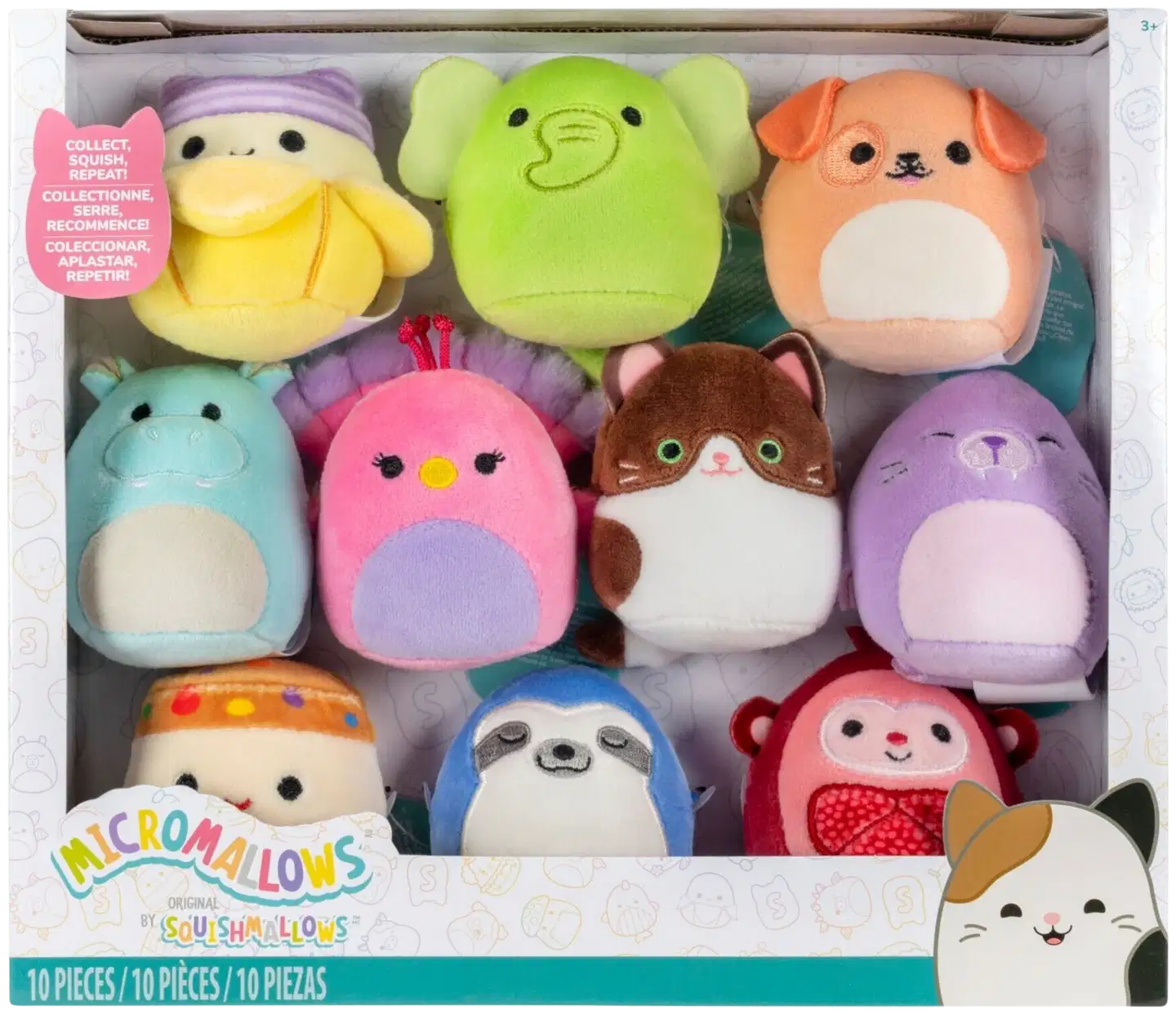 Micromallows 6 cm pehmo 10 kpl