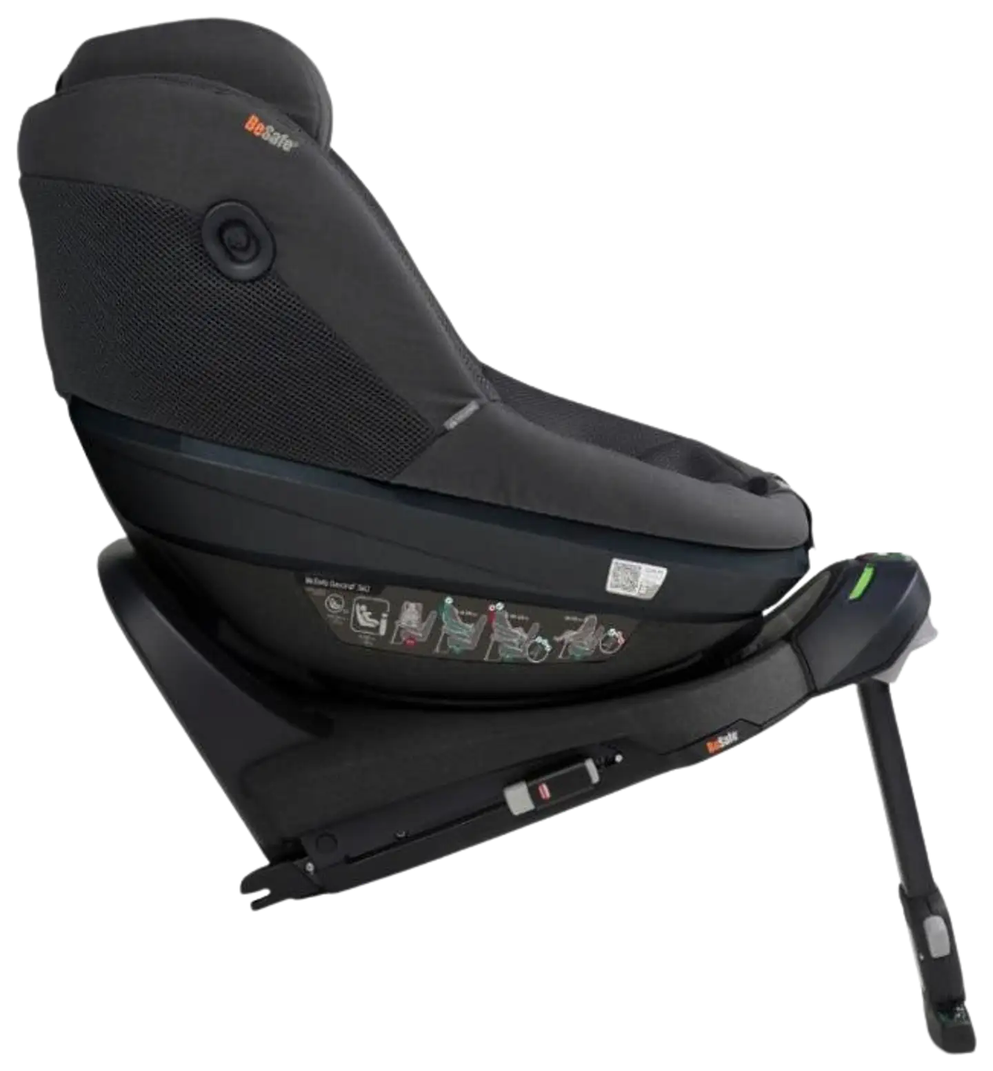 Besafe Beyond 360 2 turvaistuin Anthracite Mesh - 5