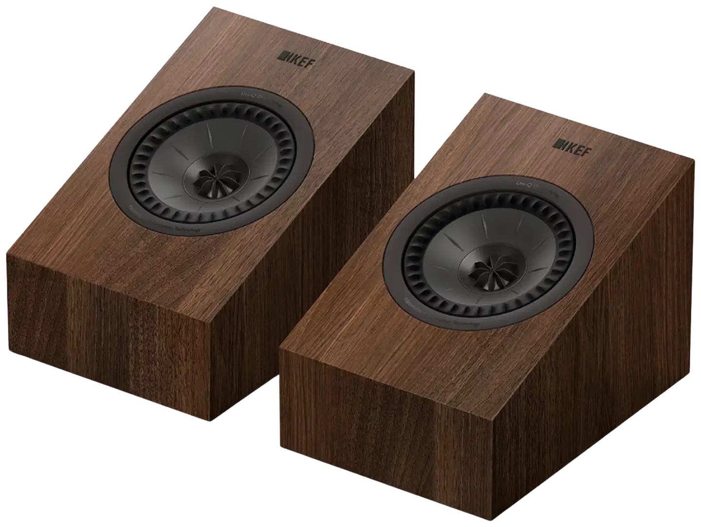 KEF Dolby Atmos -kaiutinpari Q8 Meta walnut -kaiutin - 1