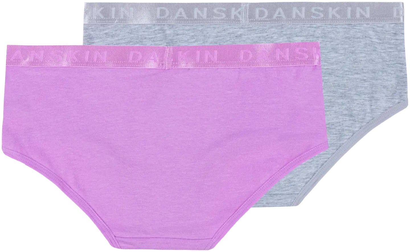 Danskin lasten hipsterit YCG001-61313 2-pack - sheer lilac/silver grey marl - 2