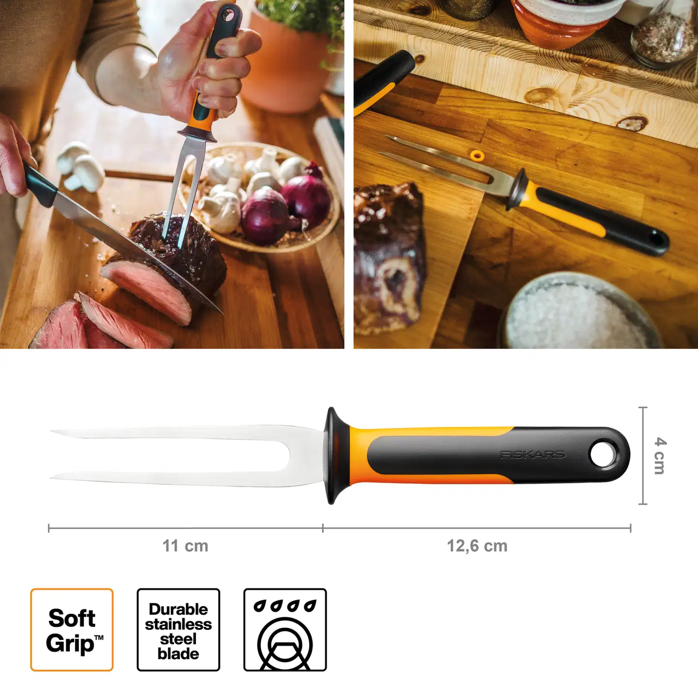 Fiskars FF paistihaarukka GRS - 2