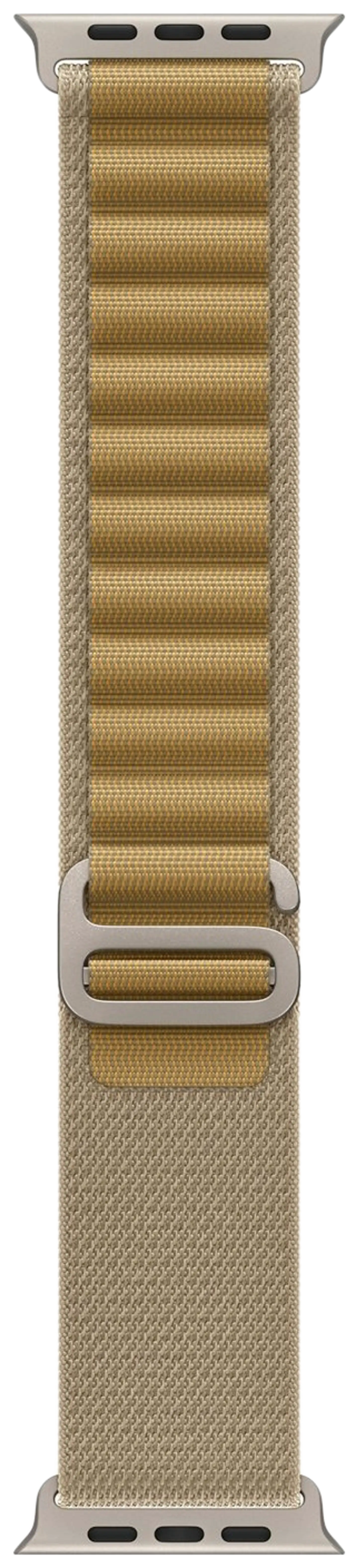 Apple Watch Ultra 2 GPS + Cellular 49mm luonnontitaani kotelo, Tan Alpine Loop ranneke - Medium - MX4F3KS/A - 3