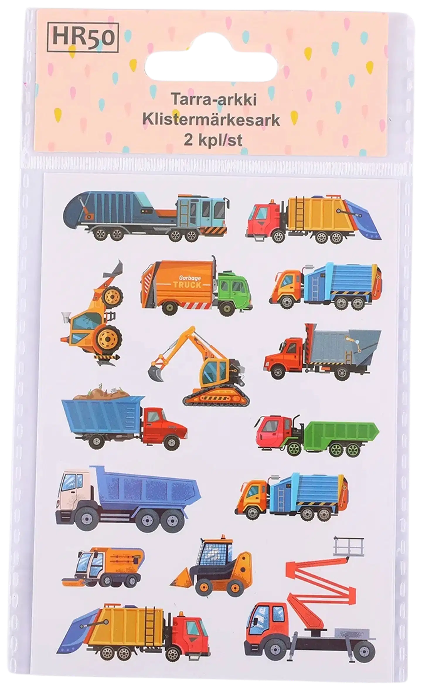 Tarra-arkki työkone HR50 2 arkkia - 1