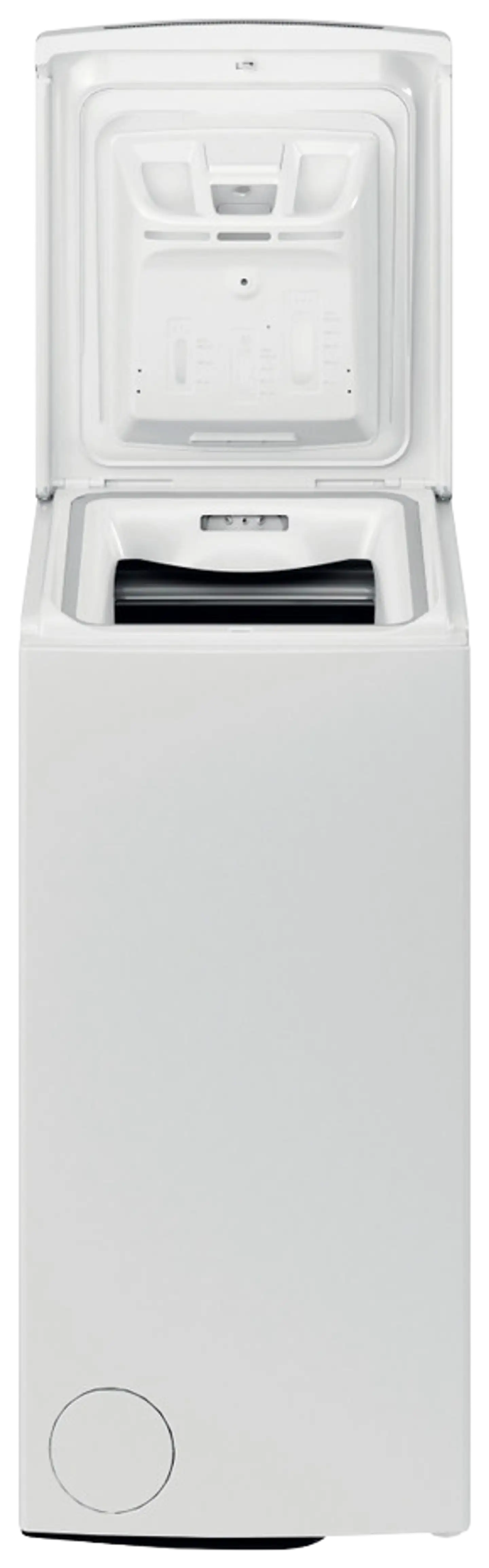 Whirlpool päältä täytettävä pyykinpesukone TDLR 6261BS FN, 40cm, 6kg, valkoinen - 3
