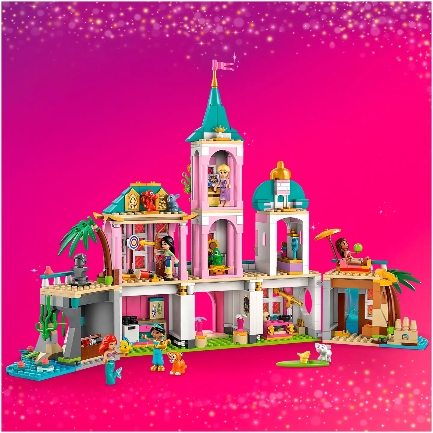 LEGO® Disney Princess 43267 Prinsessalinna ja kuninkaalliset lemmikit - 8