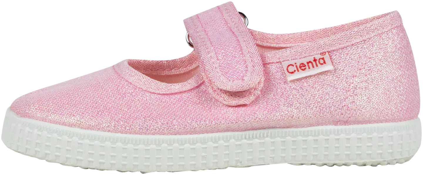 Cienta lasten kangaskengät Glitter 56083 - ROSA - 3