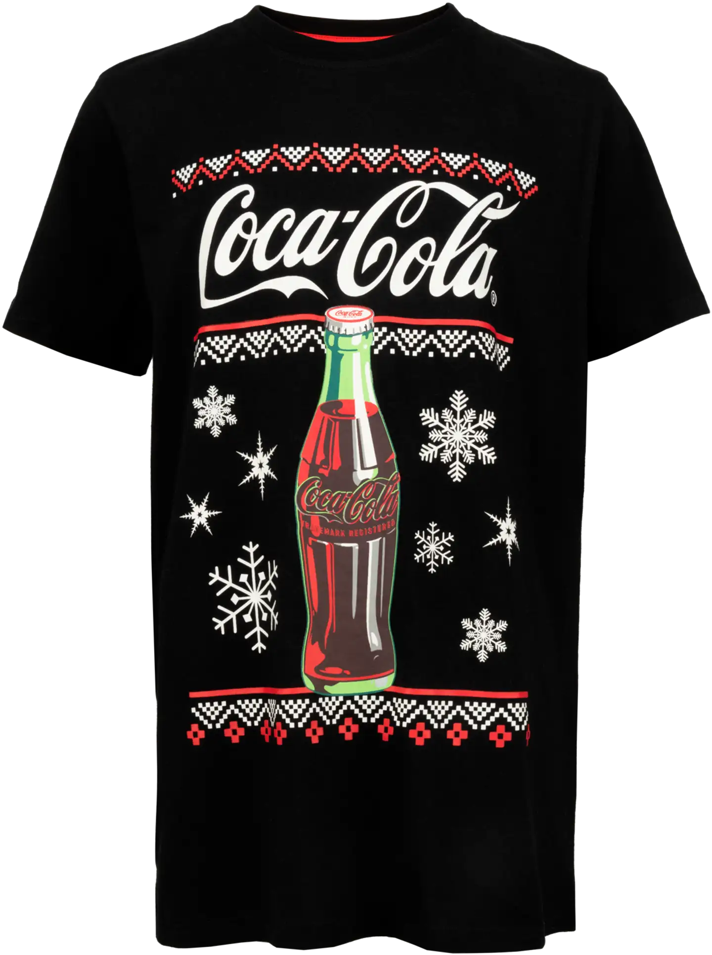 Coca-Cola nuorten t-paita CO10282 - BLACK - 1