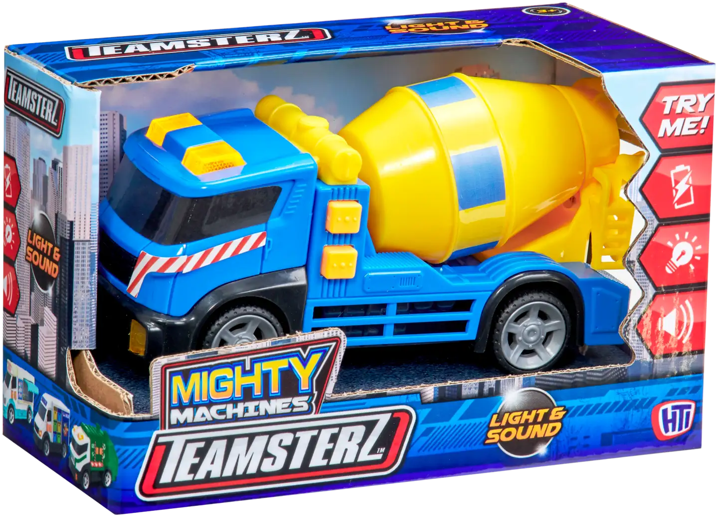 Teamsterz lelu Mighty Machines pieni betonirekka valoilla ja äänillä - 2