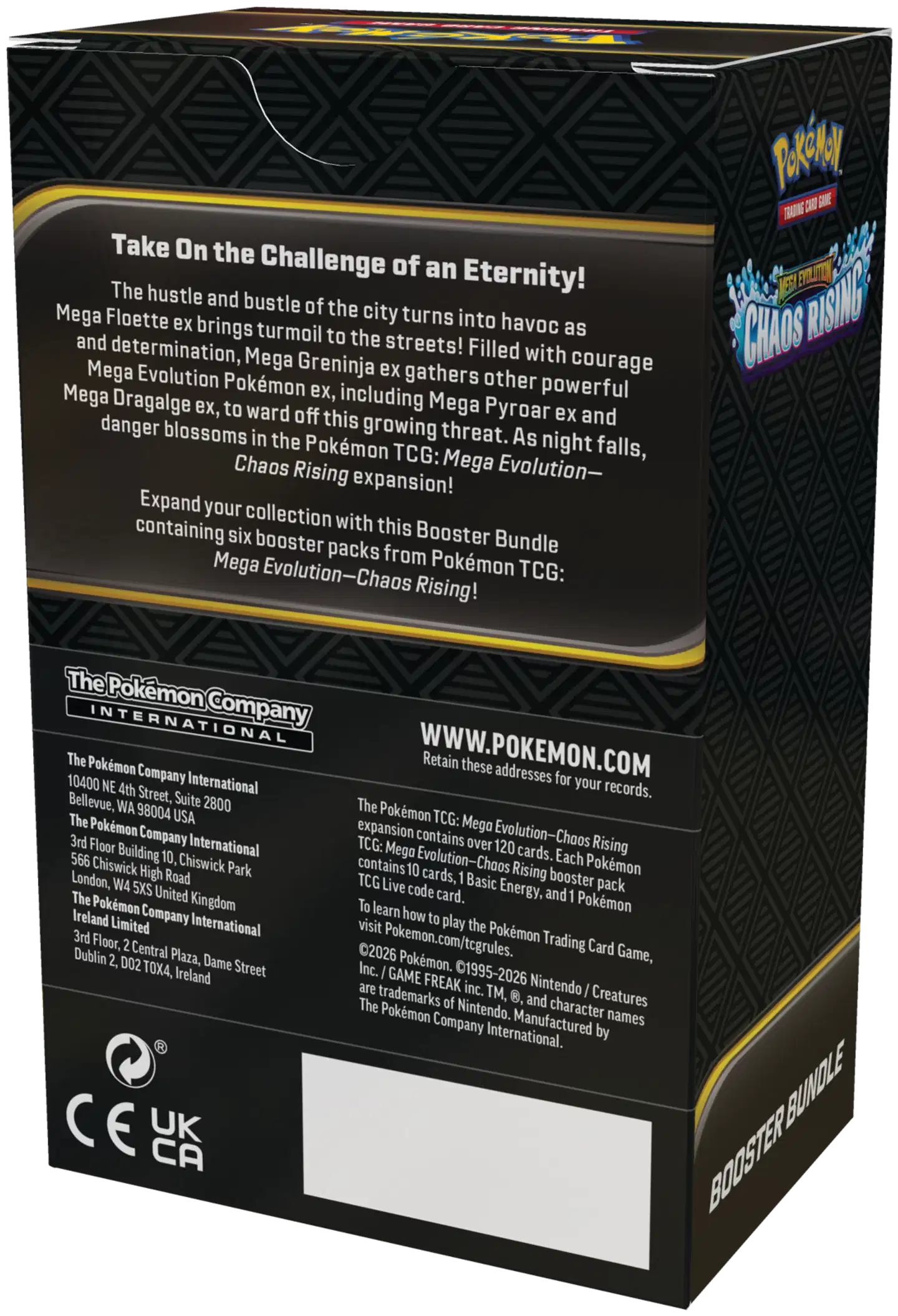 Pokémon TCG keräilykortit ME04 Booster Bundle - 2