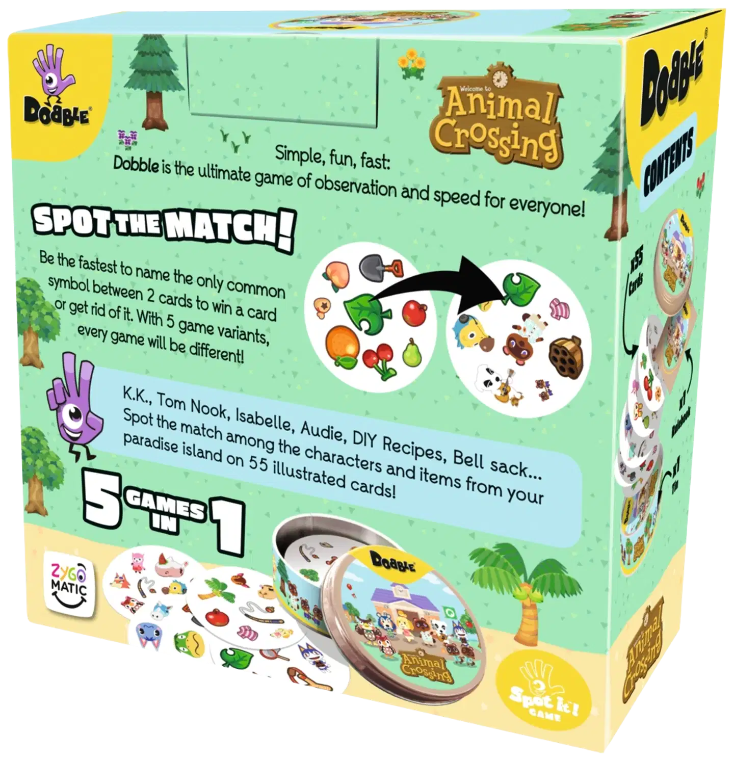 Dobble Animal Crossing -lautapeli - 4