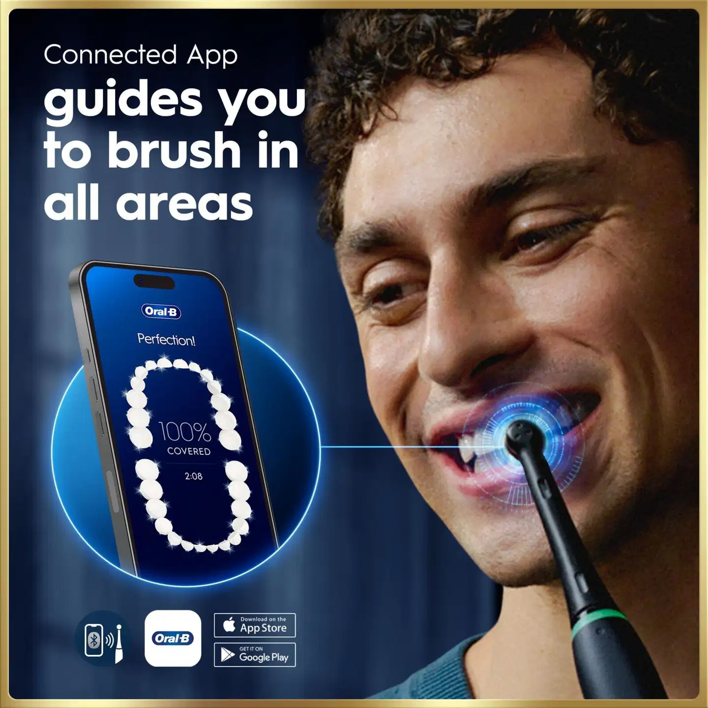 Oral-B iO9 Black Onyx sähköhammasharja + lisävaihtoharja - 10