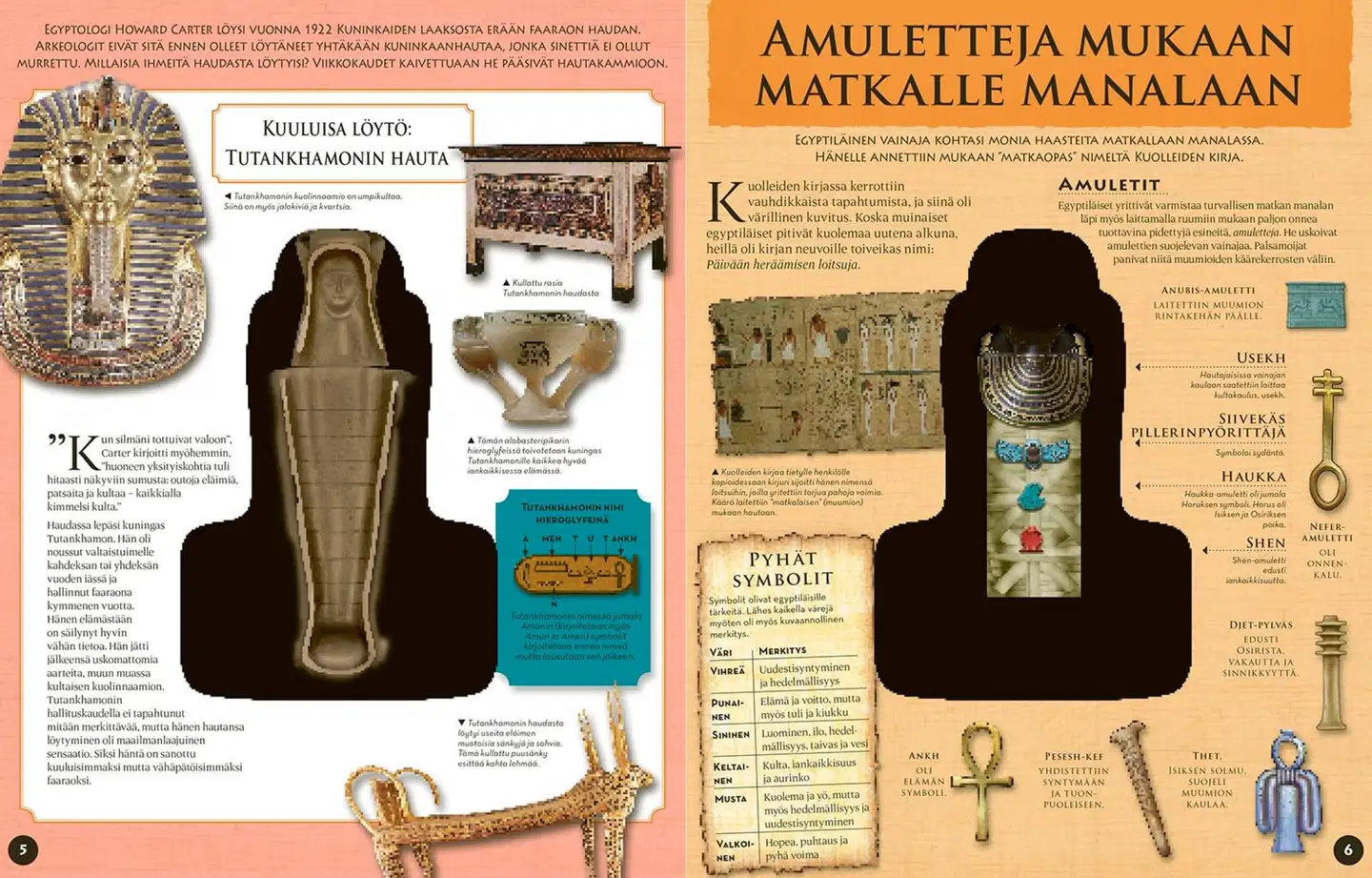 Tactic tietokirja Kurkista sisään! Egyptiläinen muumio - 2