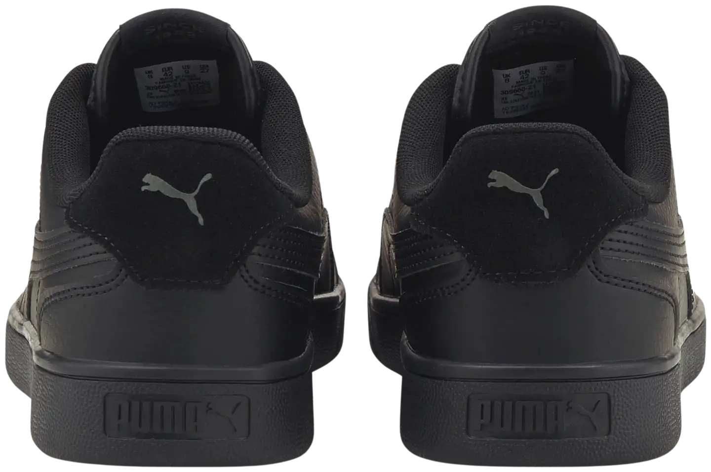 Puma naisten vapaa-ajan tennari Shuffle - Black-Dark Shadow - 2