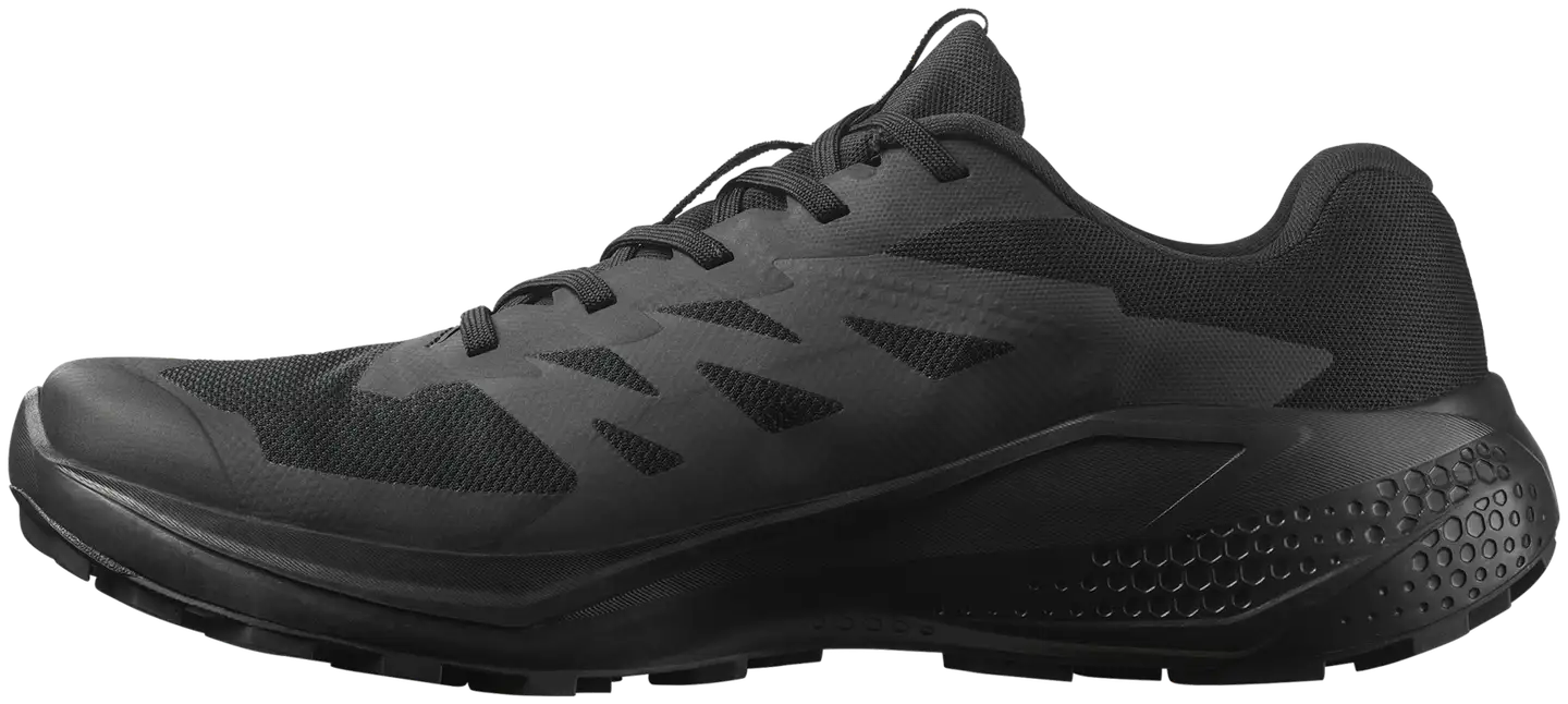 Salomon miesten maastojuoksukengät Alphaglide GTX - Black/Asphalt/Black - 3