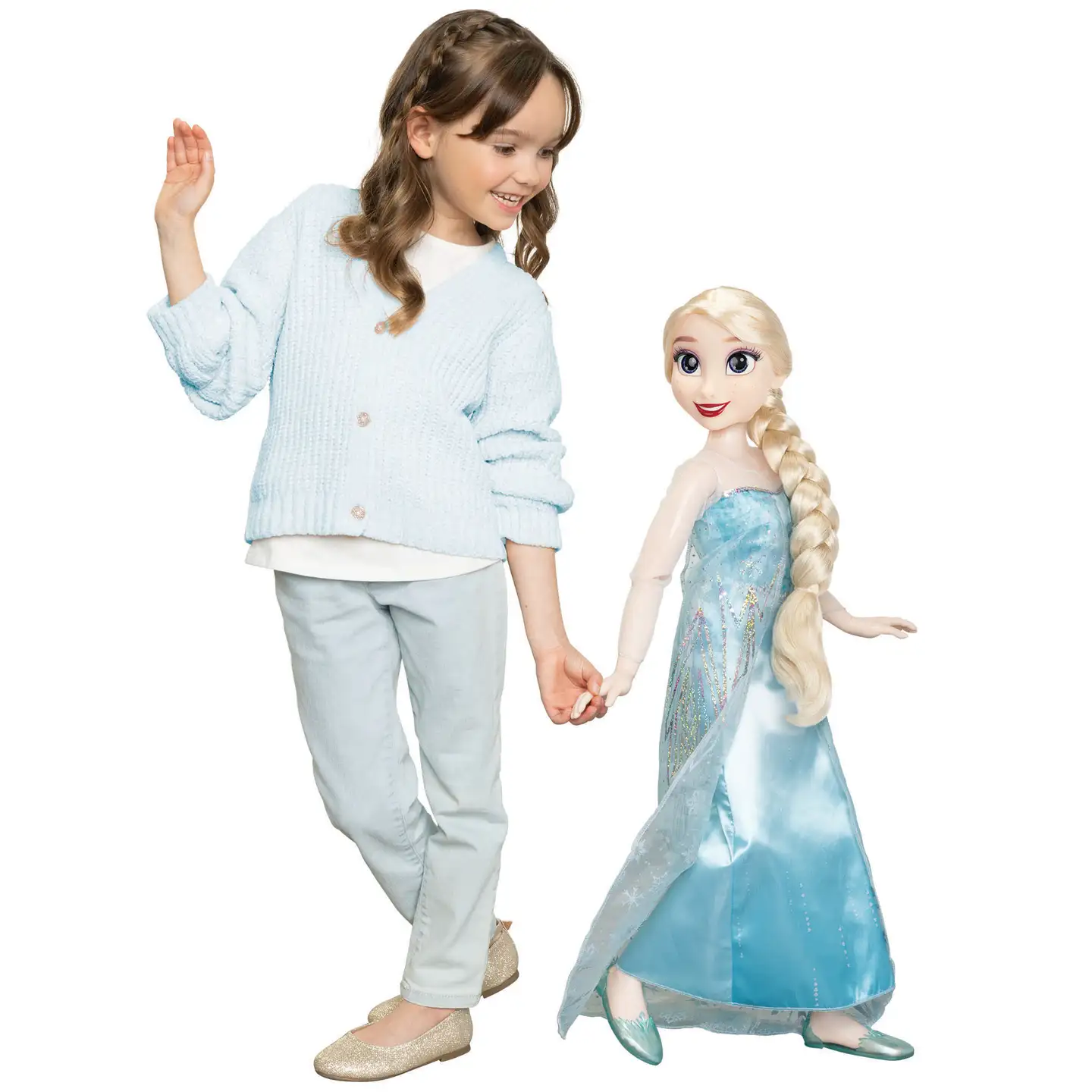 Frozen nukke Elsa 80 cm - 12