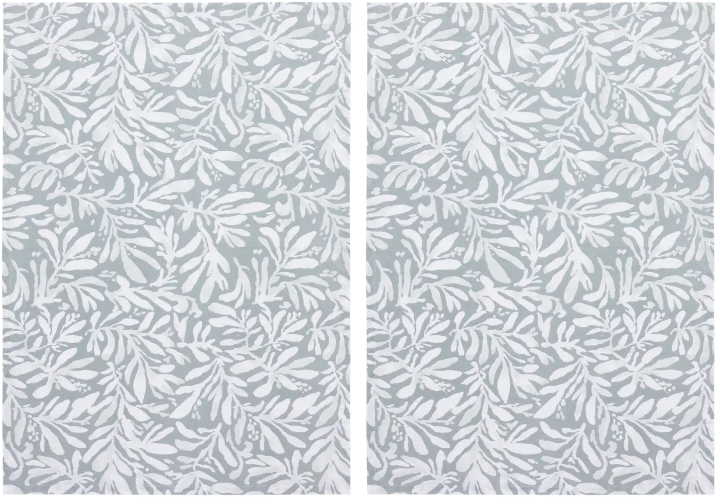 Pentik Hetki keittiöpyyhe 2 kpl/setti 50x70 cm lehti vihreä - 2
