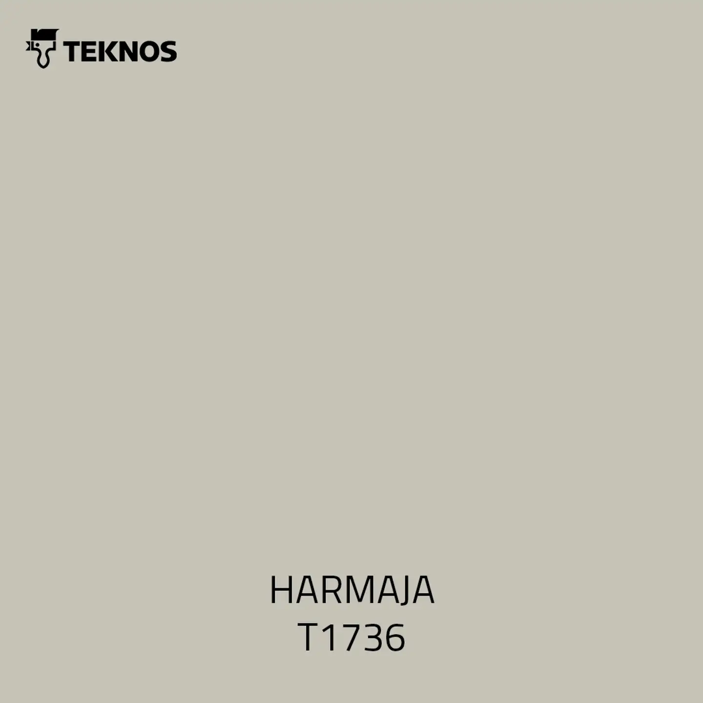 Teknos Colour sample Harmaja T1736 - 2